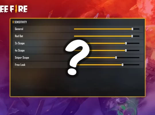 sensitivitas Free Fire terbaik